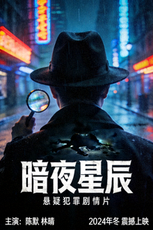 电视剧《暗夜星辰》海报 - 悬疑犯罪剧情片
