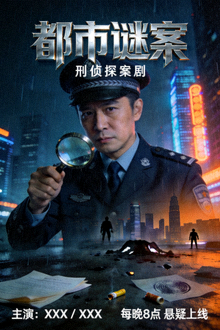 电视剧《都市谜案》海报 - 刑侦探案剧